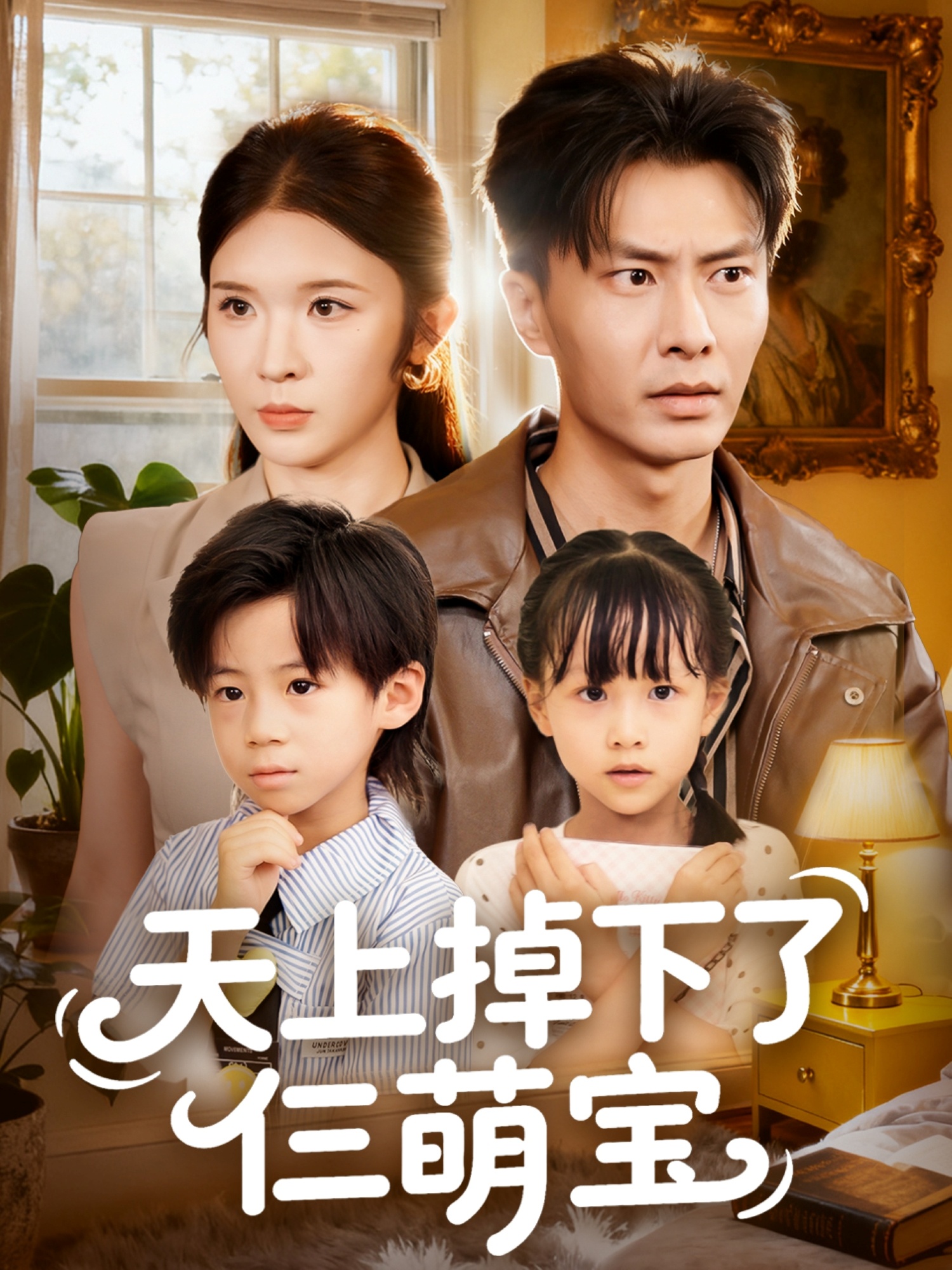 天上掉下了仨萌宝