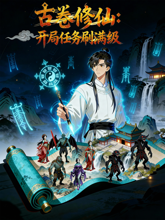 古卷修仙：开局任务刷满级动态漫画