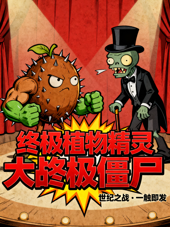 终极植物精灵大战终极僵尸